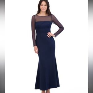 Eliza J Navy Maxi Dress